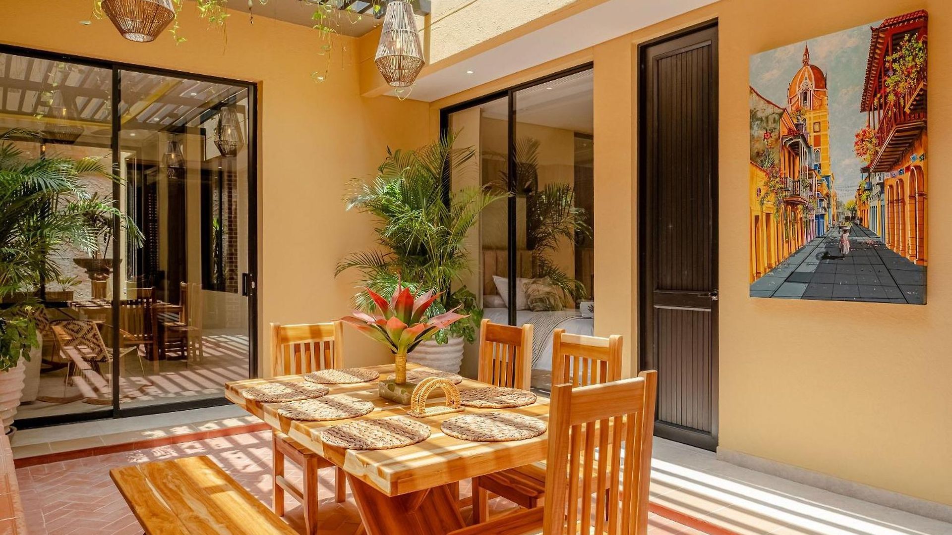 Сasa de vacaciones Oasis Colombomexicano En El Corazón De Cartagena